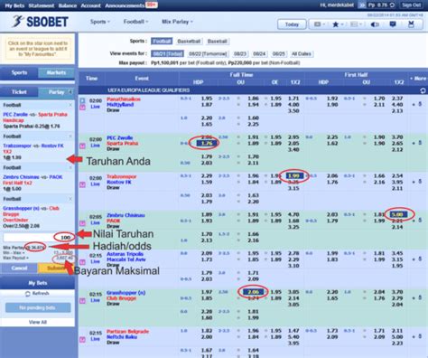 cara menghitung wh parlay.